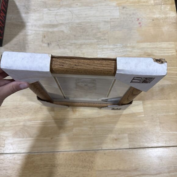 Vintage Wood Framed Wolf Print Paw Matted Cabin Woods Wall Decor 9.5” X 11.5”New - Picture 7 of 12